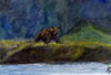 Ursus horribilis, grizzly bear, Grizzlyb�r (35kb)